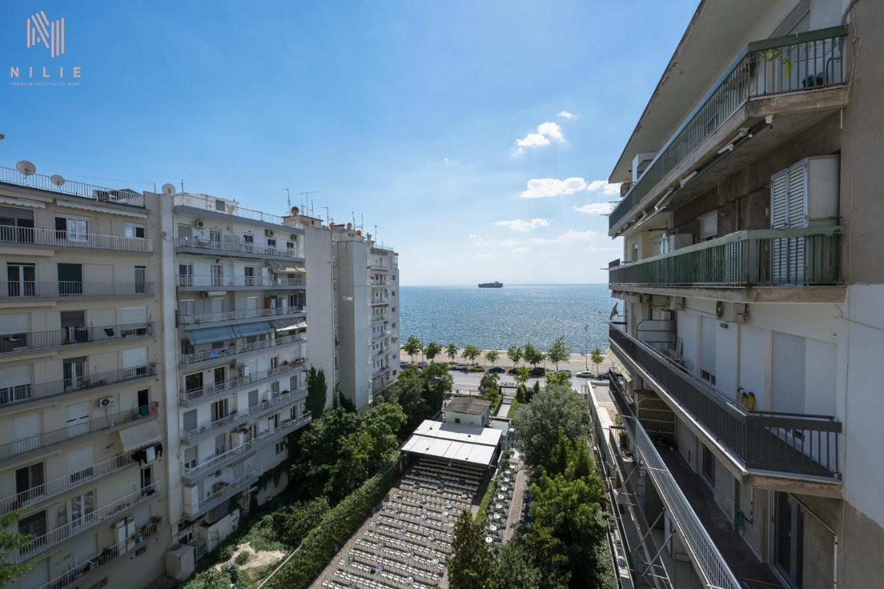 Apartamento Awesome Sea View, Nilie Hospitality Mgmt Tesalónica Exterior foto