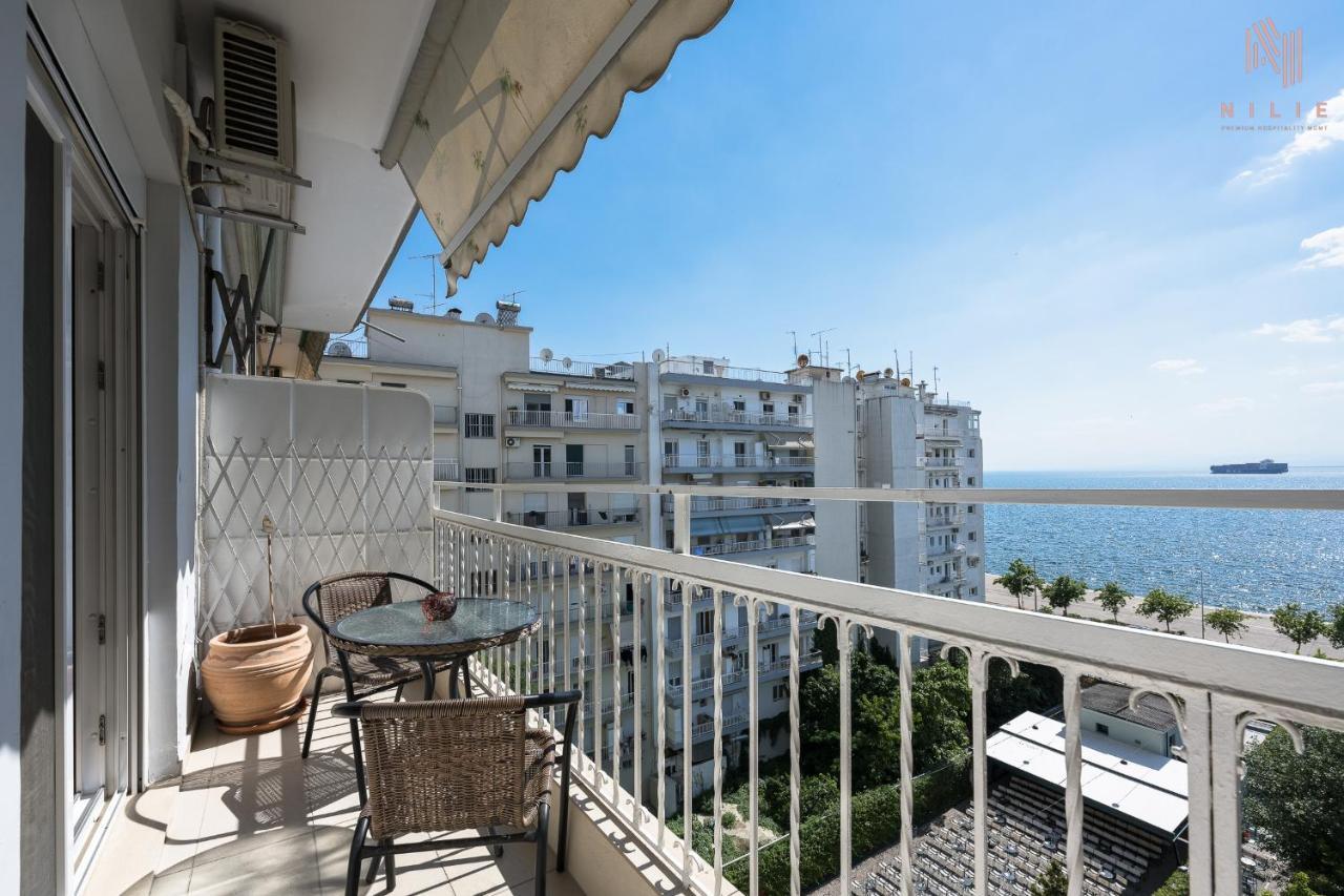 Apartamento Awesome Sea View, Nilie Hospitality Mgmt Tesalónica Exterior foto