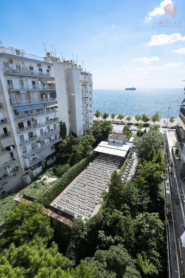 Apartamento Awesome Sea View, Nilie Hospitality Mgmt Tesalónica Exterior foto